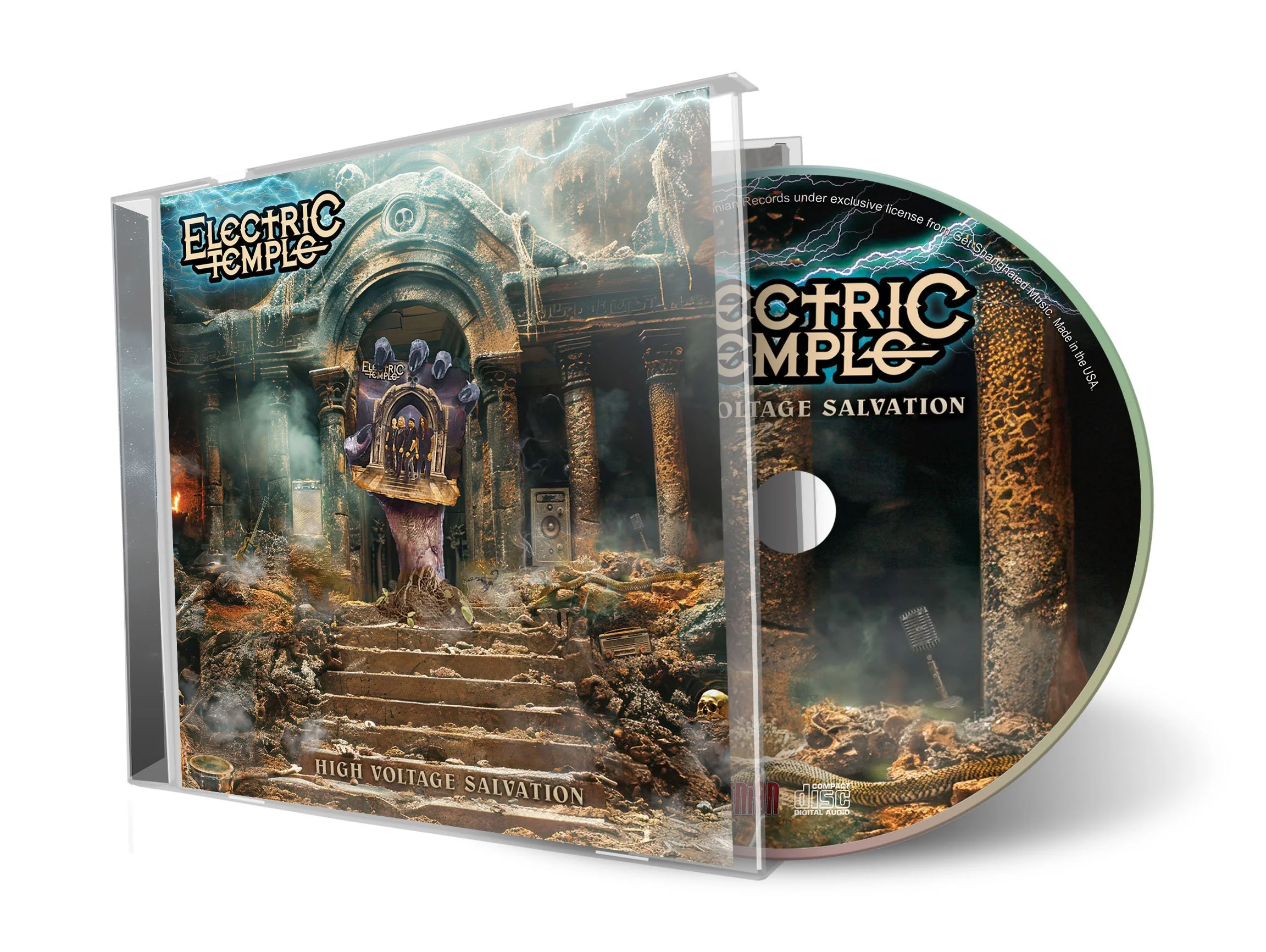 ELECTRIC TEMPLE - High Voltage Salvation — Eonian Records